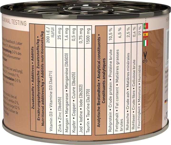 Image du produit Catz Finefood No.09 Sauvage (Adulte, 1 pcs, 210 g)