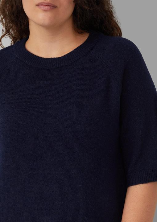 Produktbild s.Oliver Strickpullover Kurzarmpullover aus Alpakamix (46)