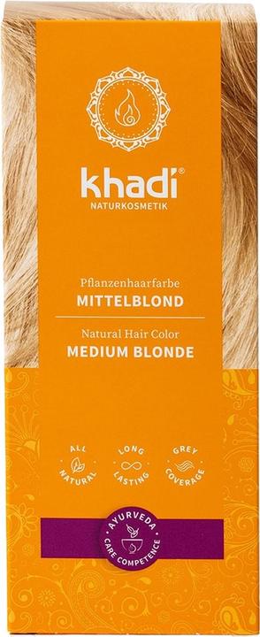Actual product image Khadi Plant Colour (Medium blonde)