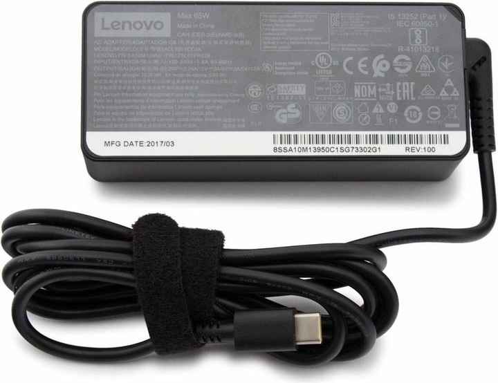 Immagine prodotto Lenovo Alimentatore standard (USB tipo C) (65 W)