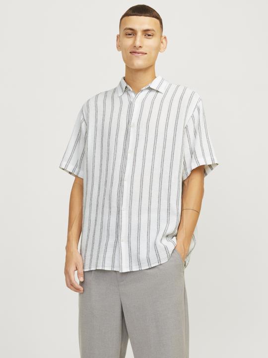 Actual product image Jack & Jones Jorjoshua Loose Weave Shirt Ss (M)