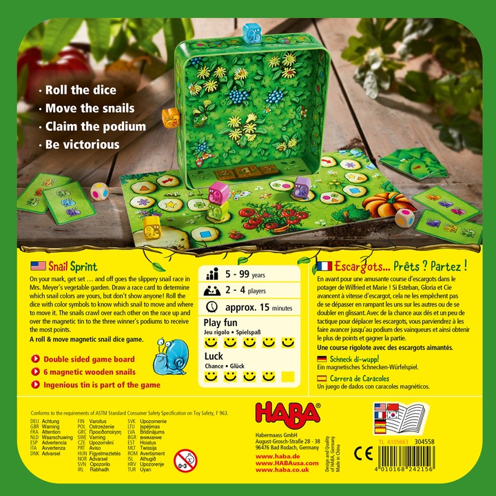 Produktbild Haba Lumache da corsa (Italienisch)