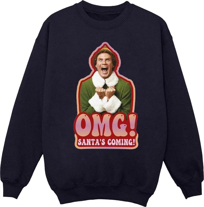 Produktbild Elf Santa Is Coming Sweatshirt (3XL)