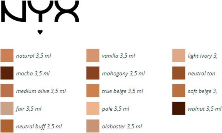 Image du produit NYX Professional Make-Up Can't Stop Won't Stop (01 pâle)