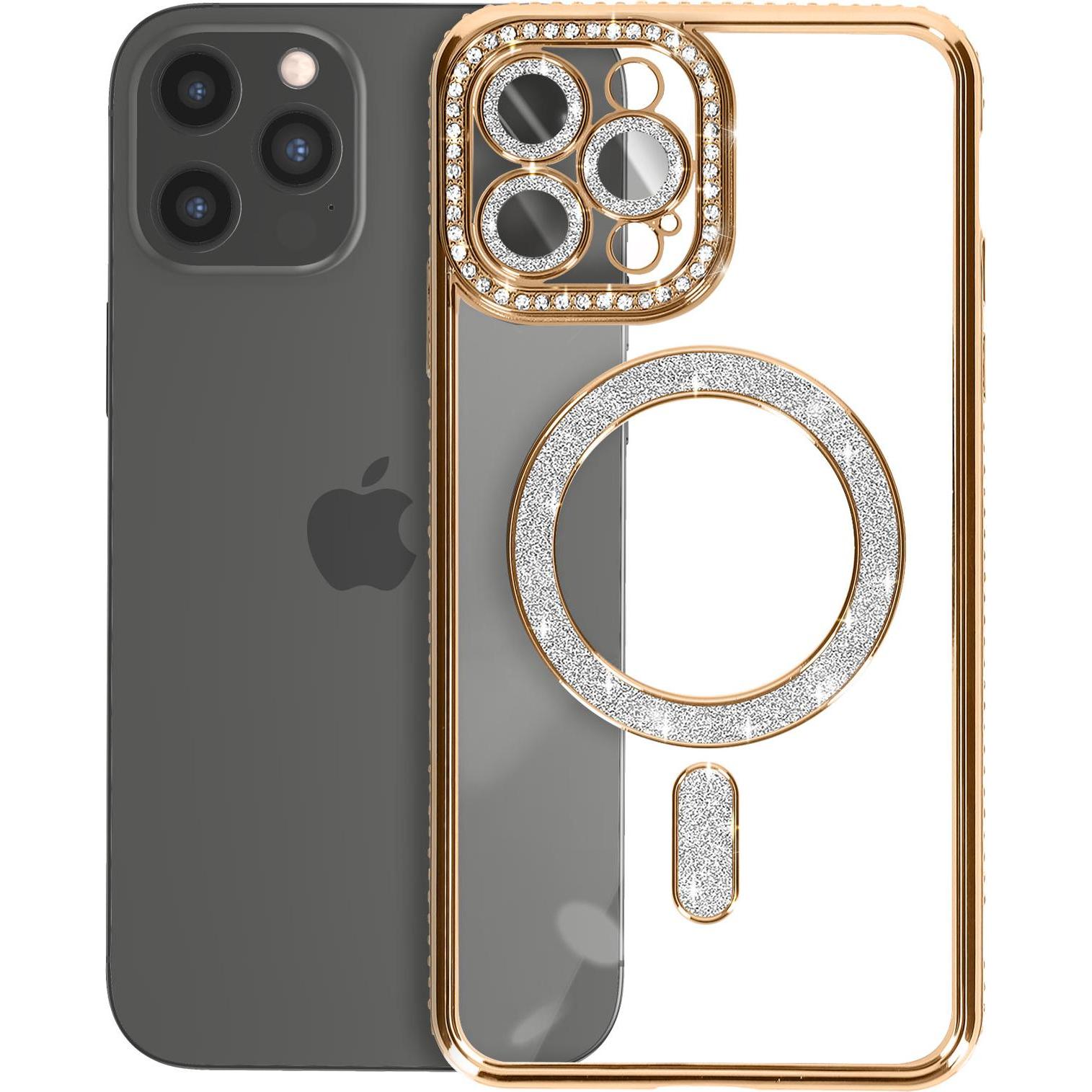 Thumbnail - Avizar Glamor Guard Case (Apple iPhone 12 Pro Max), Smartphone Hülle, Gelb