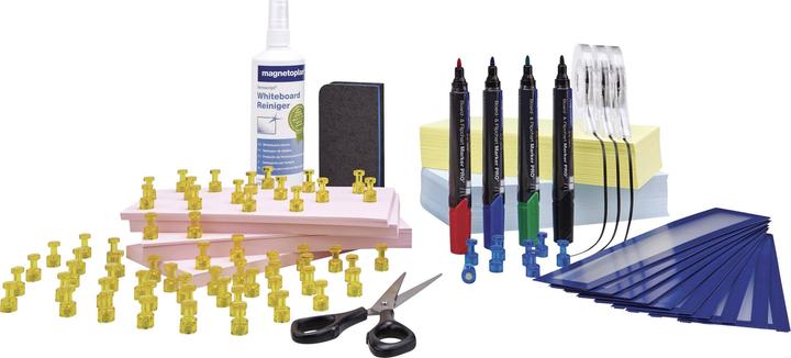 Produktbild Magnetoplan SCRUM BOARD – Whiteboard Standard-Set (1200 x 900 mm)