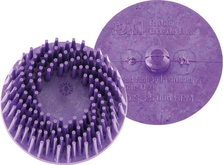 Image du produit 3M Disque à brosses RD-ZB Roloc Bristle Disc D.50,8mm K.50 Scotch Brite vert (50)