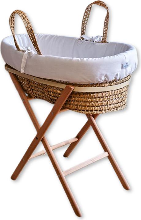Funnababy Moses Basket Set, incl Basket - Basic - White
