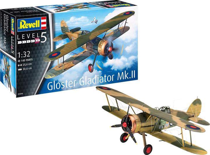 Actual product image Revell Gloster Gladiator MkII