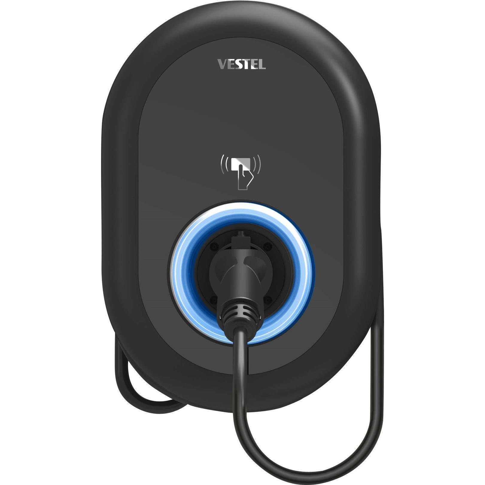 Vestel, Elektroauto Ladestation, EVC04 (Typ 2, 22 kW, 32 A, Fest verdrahtet)