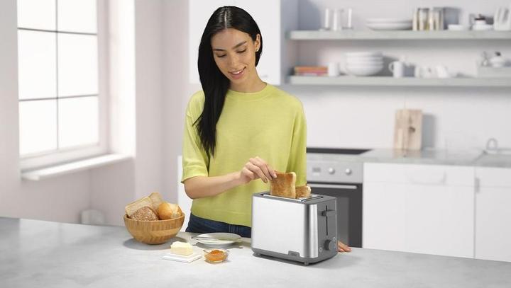 Immagine prodotto Braun Toaster PurShine HT 1510 GY (edelstahl/grau, 900 Watt, f?r 2 Scheiben Toast)