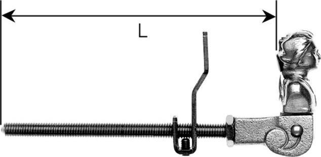 Actual product image Saner Venetian blind retainer, adjustable