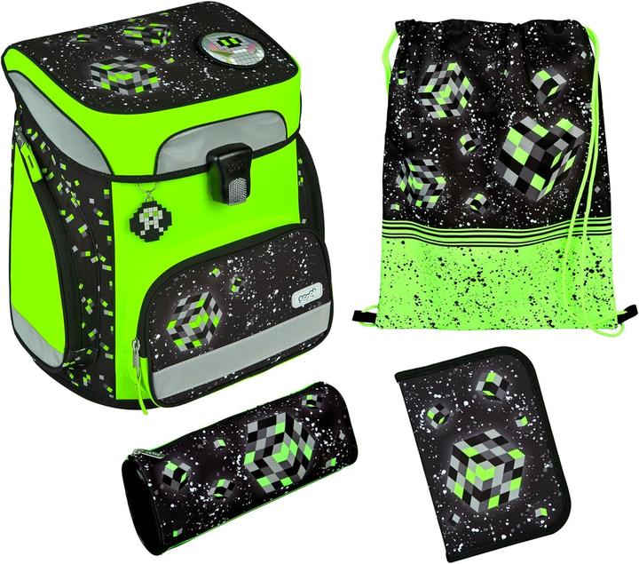 Neon green, Space Robot