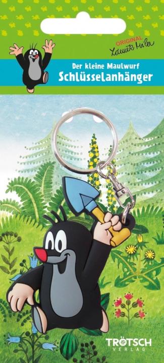 Actual product image The little mole - Shovel keyring pendant