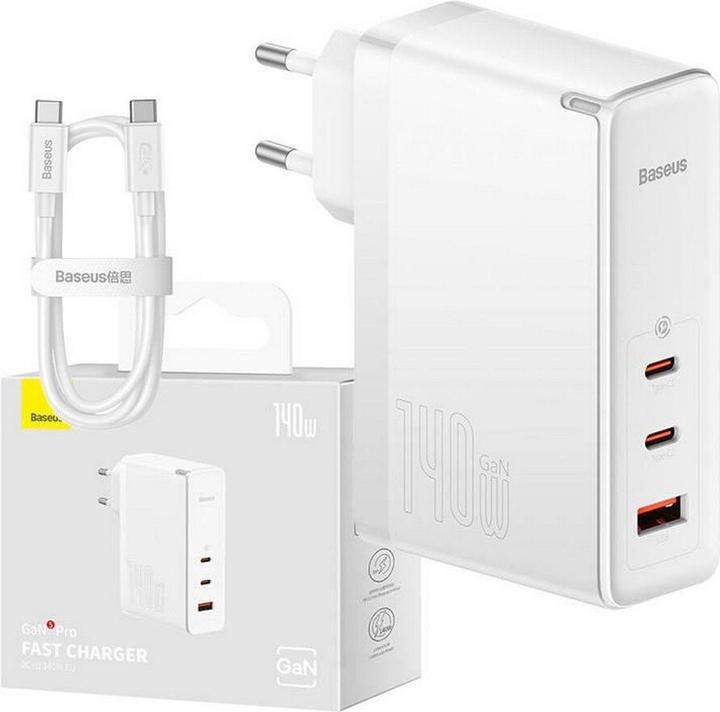 Actual product image Baseus GaN5 Pro Fast Charger (140 W)