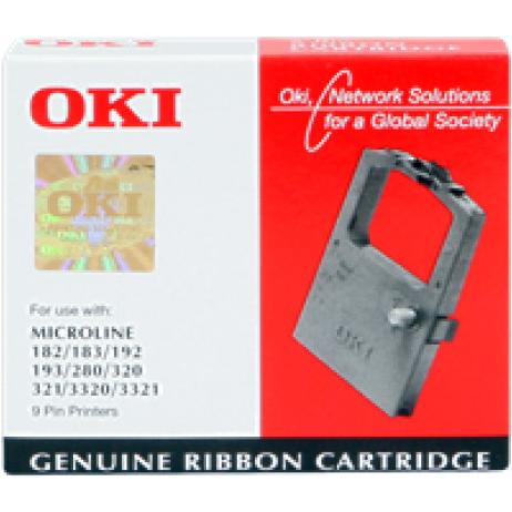 Kores, Schreibmaschine Zubehör, Farbband Nylon schwarz R9/422 zu Oki ML 590/591 8mmx1,6m