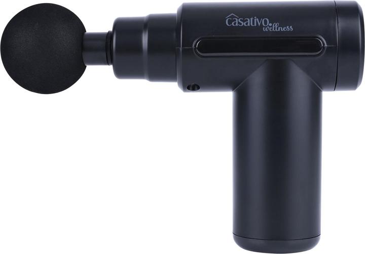 Produktbild Casativo Kompakte Hand-Massagepistole, Akku, mit 4 Aufsätzen, USB-C, 25 W