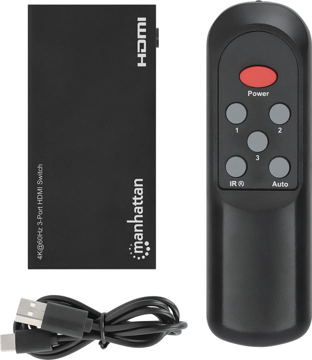 Actual product image Manhattan 3-Port HDMI-Switch