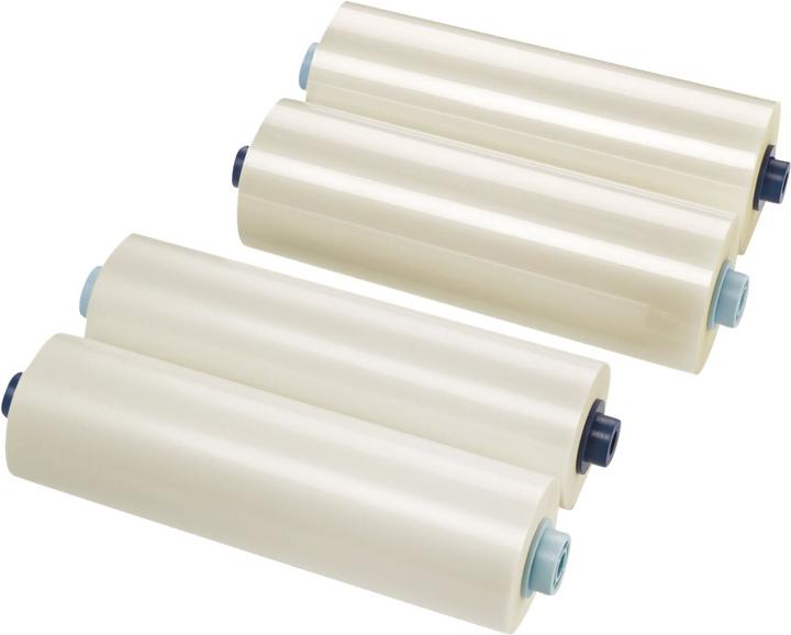 Produktbild GBC Rollen-Laminierfolie NAP2, DIN A1, glänzend, 150 mic 2 x 75 mic, aus Polyester und Polyethylen (A1, 2 Stück, 75 µm)