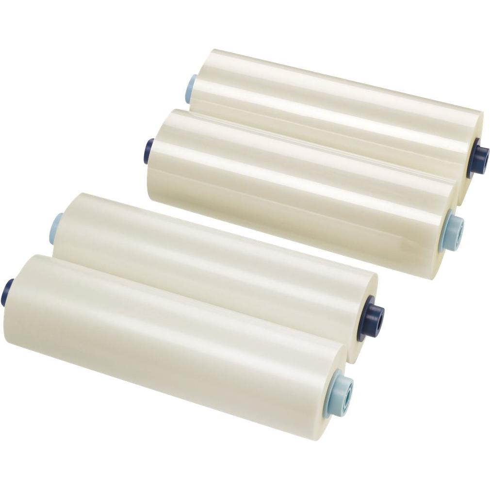 GBC, Laminierfolie, Rollen-Laminierfolie NAP2, DIN A1, glänzend, 150 mic 2 x 75 mic, aus Polyester und Polyethylen (A1, ...