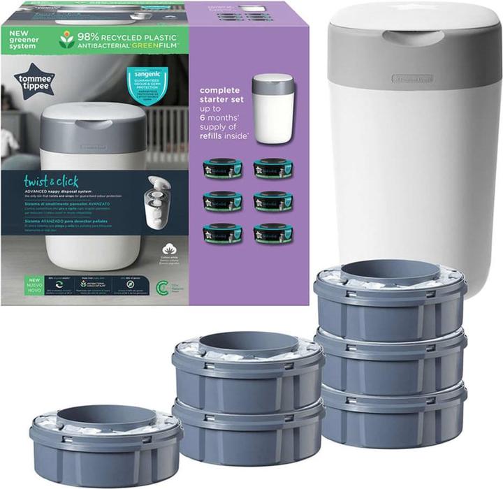 Image du produit Sangenic Kit de démarrage Twist & Click (6 x)