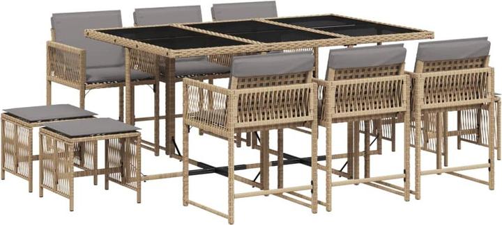 Beigemischung, Hellgrau, Schwarz