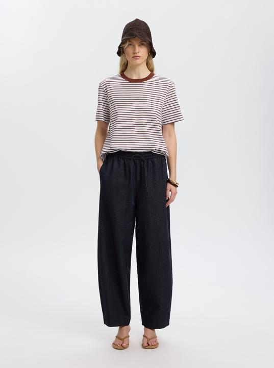 Produktbild Selected Slfessential Ss Striped Boxy Tee Noos (L)