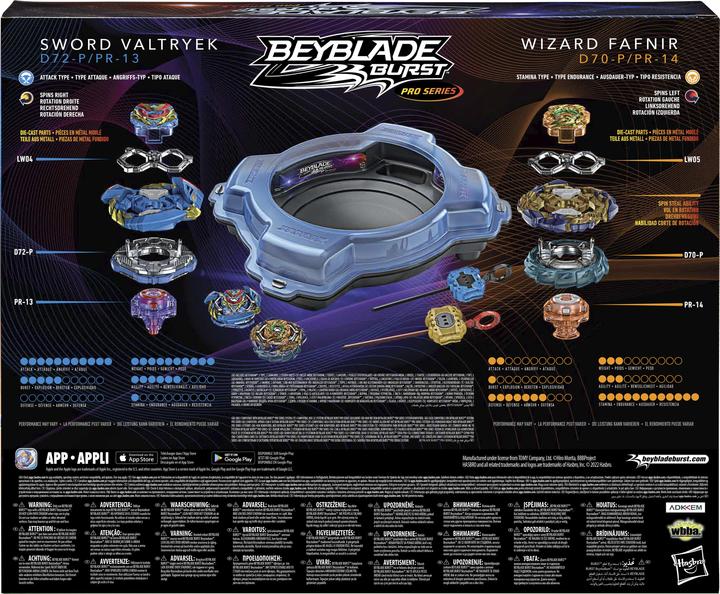 Actual product image Hasbro Beyblade Evo Elite Champions Pro Set (Multilingual)