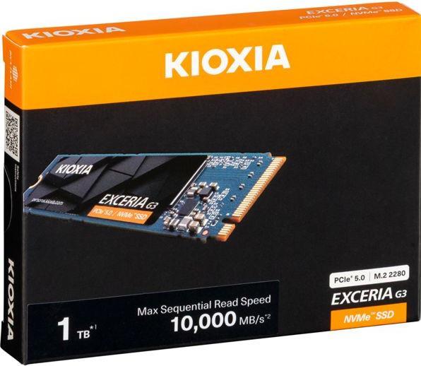 Actual product image Kioxia EXCERIA G3 1 TB (1000 GB, M.2, M.2 2280)
