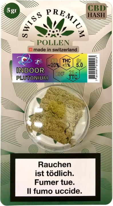 Actual product image Swiss Premium Pollen Plutonium 5g (16 g, Indoor)