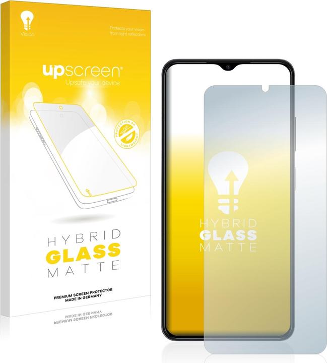 Actual product image upscreen Reflection Shield Glass Matte (1 Piece, ZTE Blade V40 Design)