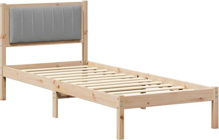 Image du produit vidaXL Holz-Bettgestell (75 x 190 cm)