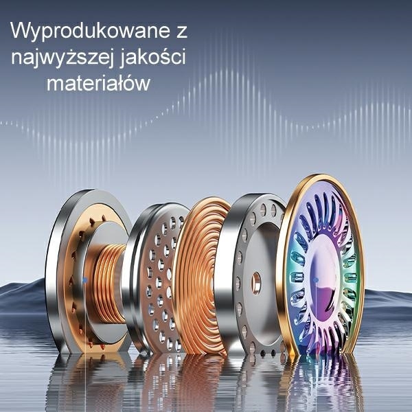Actual product image Awei słuchawki nauszne A997 Pro ANC Bluetooth czarny/black (ANC, Wireless)