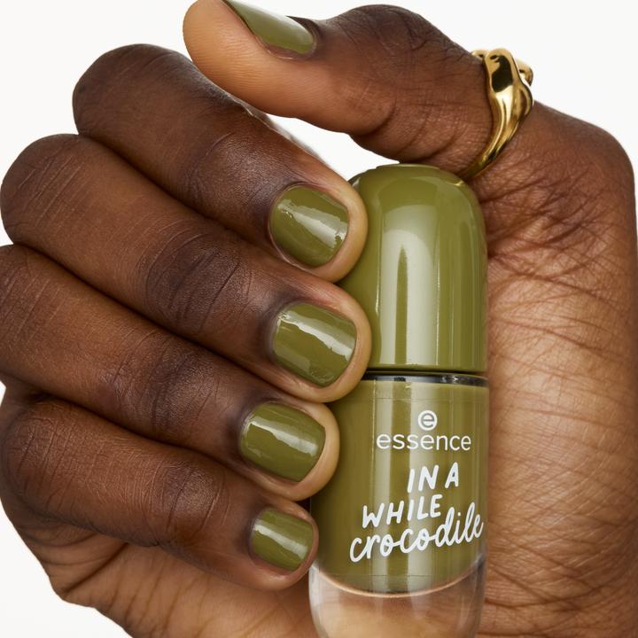 Actual product image essence Nail polish Gel Nail 36 IN A WHILE crocodile (36 IN A WHILE crocodile, Gel-Effect Nail Polish)