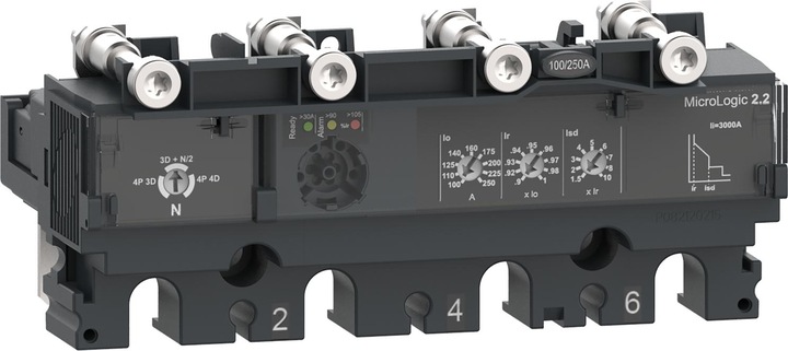 Actual product image Schneider Electric Current relay MicroLogic 2.2 for ComPacT NSX 160/250 circuit breakers, electronic
