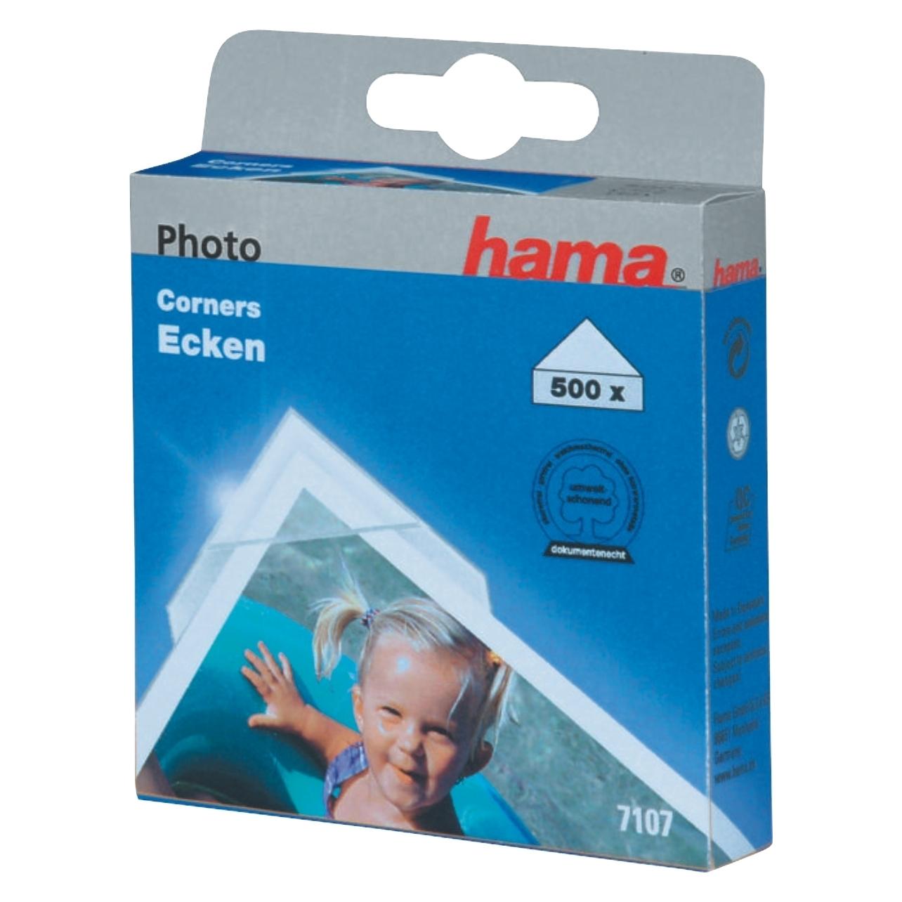 Hama, Fotokleber + Posterkleber, Fotoecken