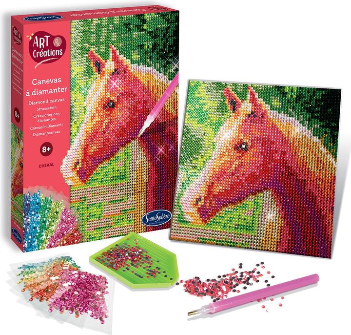 Produktbild Sentosphere Strasssteinbild Pferd