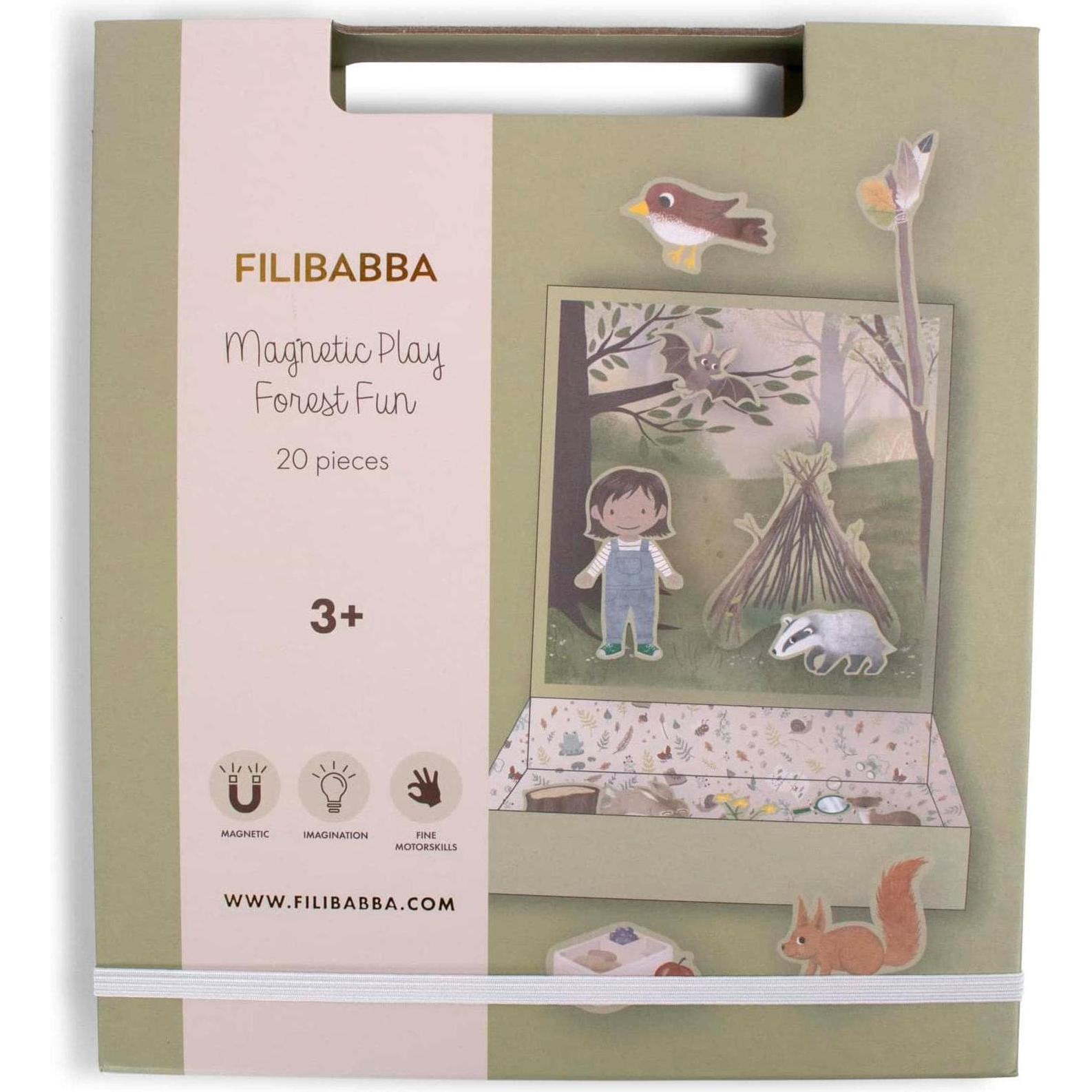 Thumbnail - Filibabba Magnetspiele - Im Wald