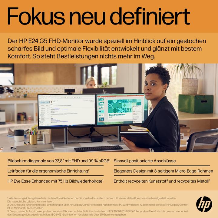 Productafbeelding HP E24 G5 (1920 x 1080 Pixels, 23.80")