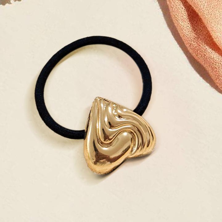 Immagine prodotto Avizar Haargummi mit Herzrelief – romantisch verspielt (Elastico per capelli)