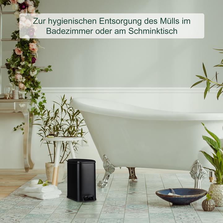 Produktbild Relaxdays Bad-Mülleimer (5 l)