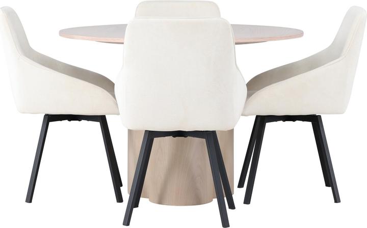 Beige, Black, Whitewash