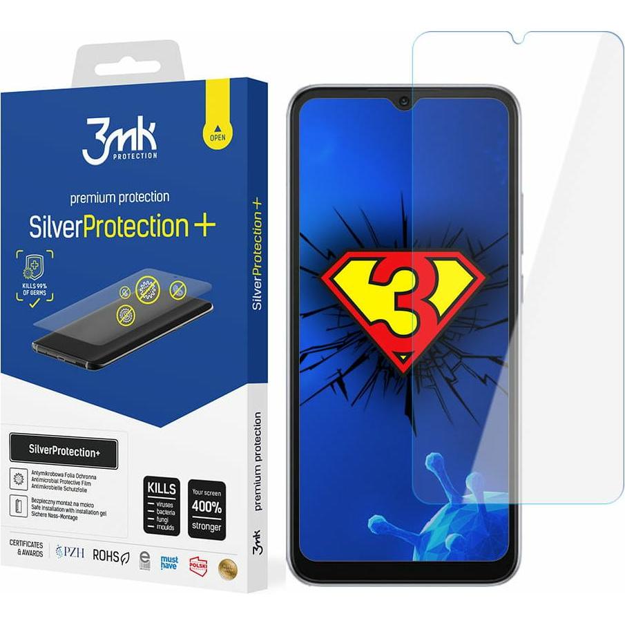 Thumbnail - 3MK Xiaomi Redmi 10A – SilverProtection+ (1 Stück, Xiaomi Redmi 10A), Smartphone Schutzfolie, Silber