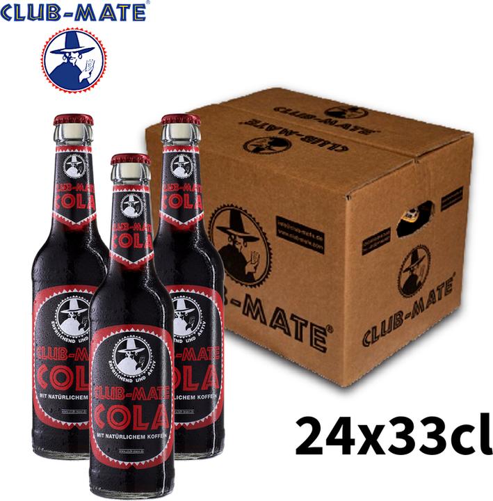 Club-Mate Club Mate Cola 24x33cl Glasflasche (24 x 33 cl)