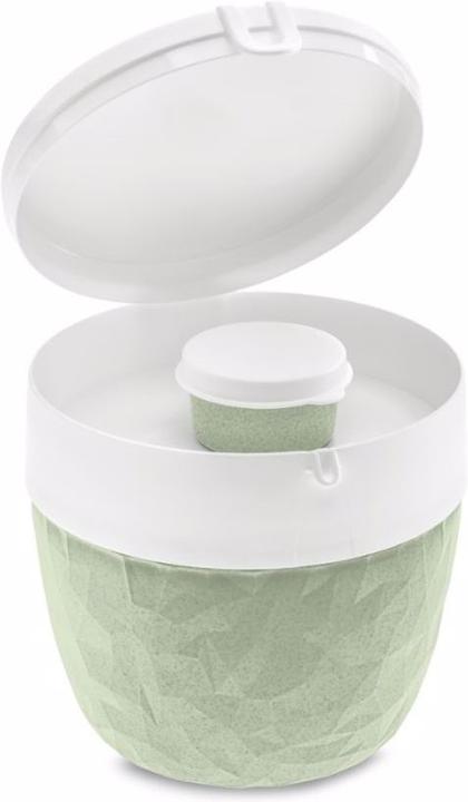 Actual product image Koziol Lunchbox Bento Club Green White