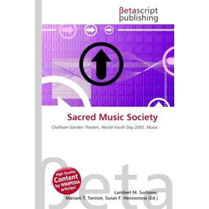 Sacred Music Society, Fachbücher