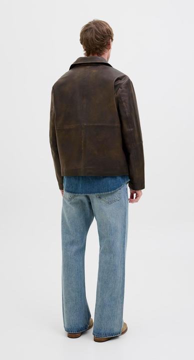 Actual product image Jack & Jones Lederjacke Lederjacke (M)