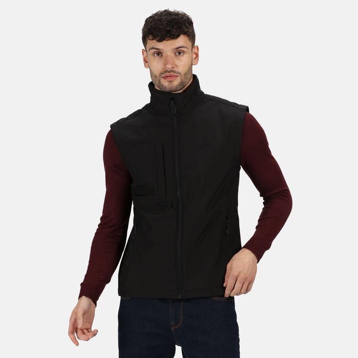 Actual product image Regatta Mens Octagon 3 Layer Printable Softshell Bodywarmer (S)