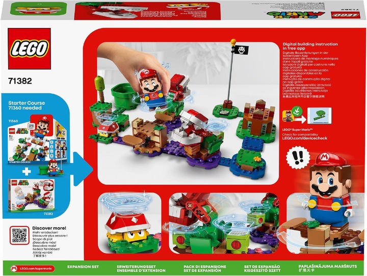 Actual product image LEGO Piranha Plant Challenge (71382, LEGO Super Mario)