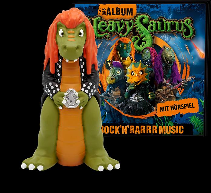 Actual product image Tonies Heavysaurus Rock'n Rarrr Music (German)
